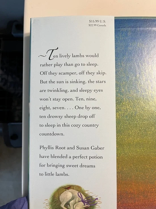 Ten Sleepy Sheep Kids Book - Picture 3 of 6